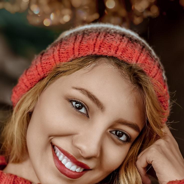 Kaveri Mehta, Lead Design Curator at Glacier Point Lab, reviewing corporate floral arrangements